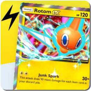 Rotom ex Solo Battle Icon