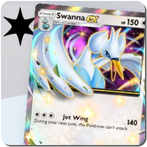 Swanna ex Solo Battle Icon