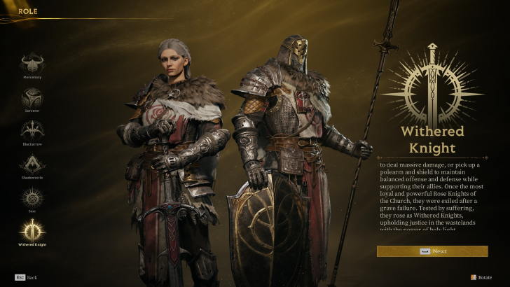 mistfall hunter classes
