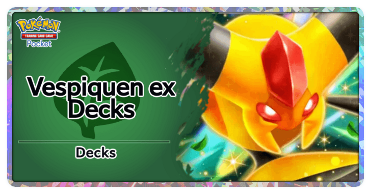 Pokemon TGC Pocket - Vespiquen ex Best Deck Build and How to Play