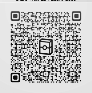Mega Altaria ex and Gourgeist Deck 2D Pattern QR Code