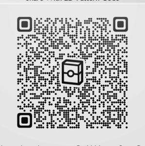Mega Charizard X ex and Entei ex Deck 2D Pattern QR Code
