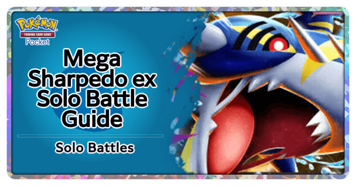Pokemon TGC Pocket - Mega Sharpedo ex Deck (Ruler of the Skies) Deck Build and How to Play