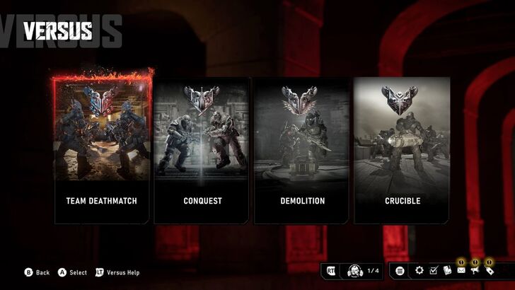 Versus Mode Options