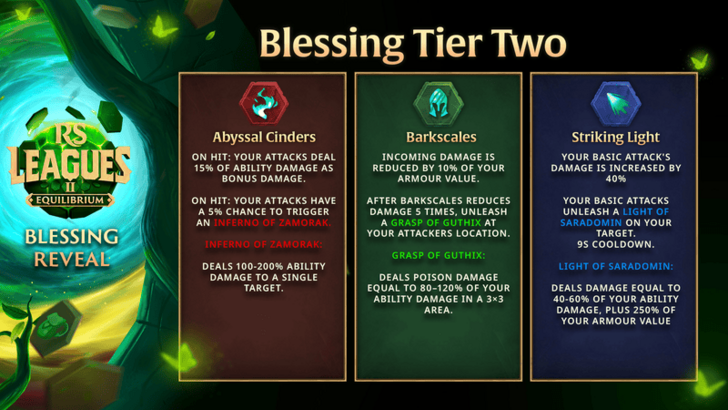 Tier two Blessings