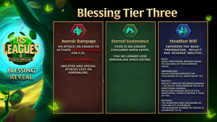 Tier three Blessings