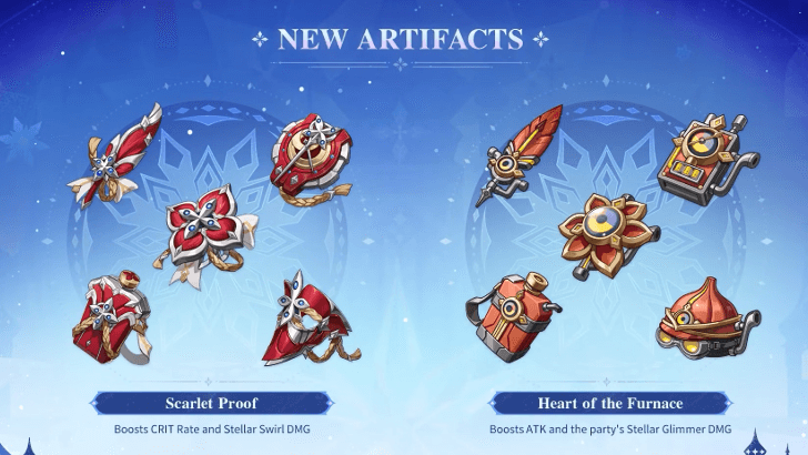 Genshin Impact - 7.0 Artifacts