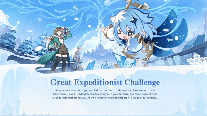 Genshin Impact - Great Expeditionist Challenge
