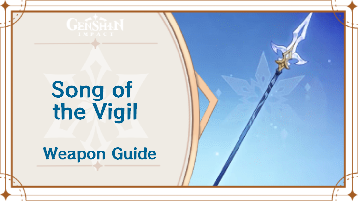 Genshin Impact - Song of the Vigil Polearm
