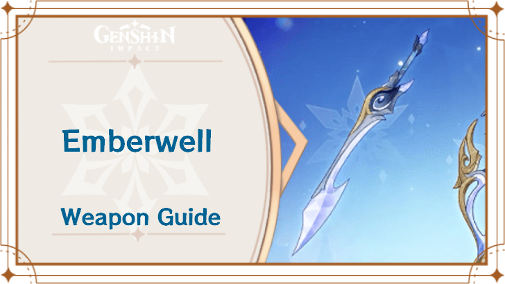Genshin Impact - Emberwell Sword