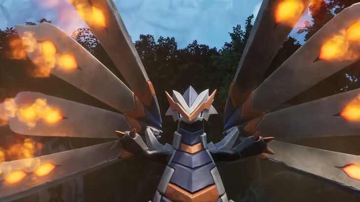 Aegidron With Wings Out