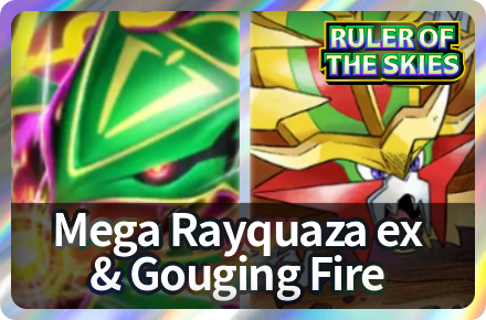 Mega Rayquaza ex and Gouging Fire Deck