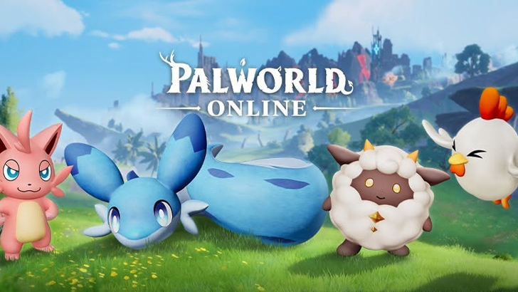 palworld online with four pals
