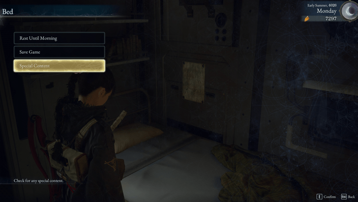 Access Special Content at the Bed in the Cleanse Walker