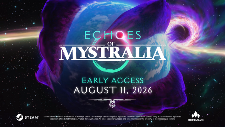 Echoes of Mystralia early access release