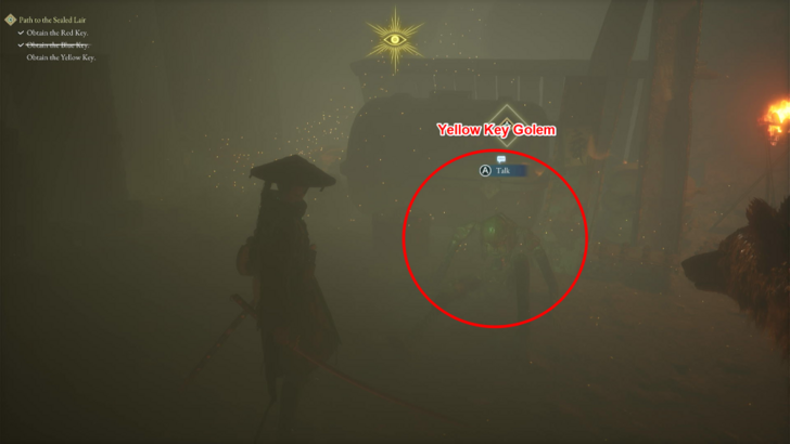 Yellow Key Golem