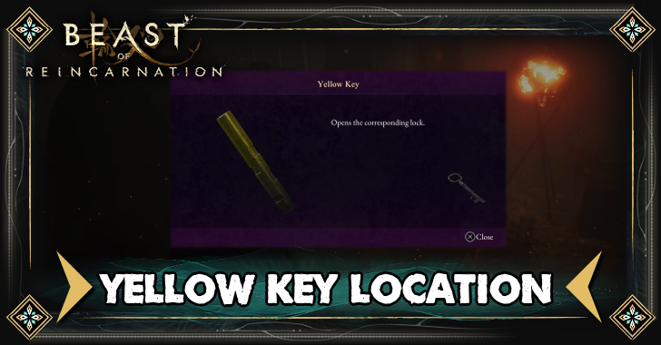 Yellow Key Location