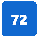 score 72