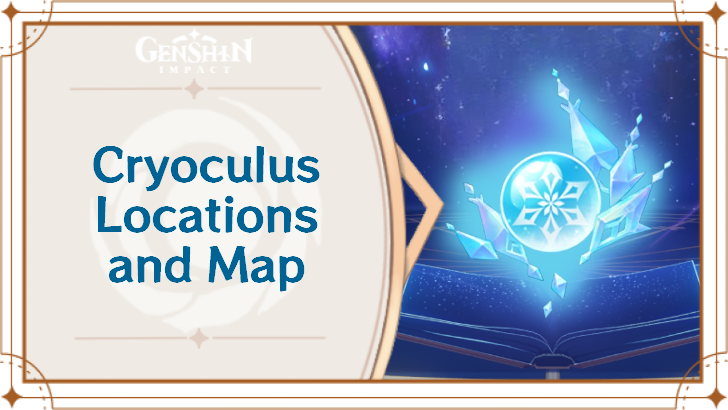 Genshin - Cryoculus Locations