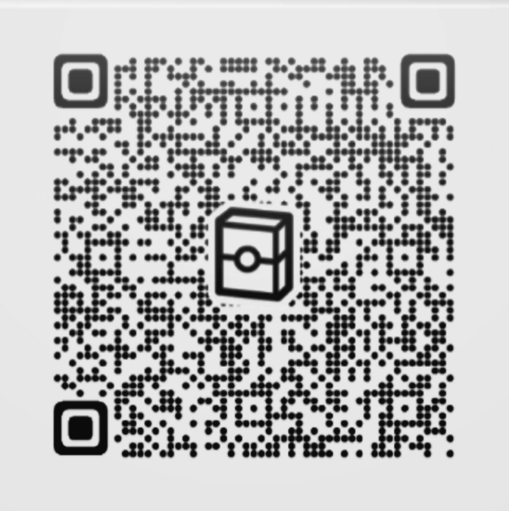 Rampardos and Lucario Deck 2D Pattern QR Code