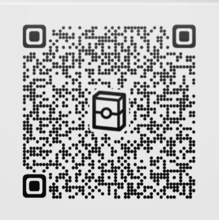Indeedee ex and Gengar ex Deck 2D Pattern QR Code