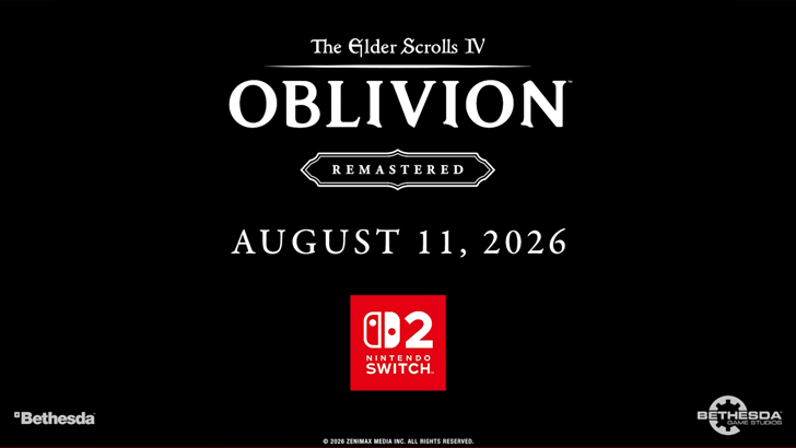 the elder scrolls vi oblivion remastered release date august 11 2026