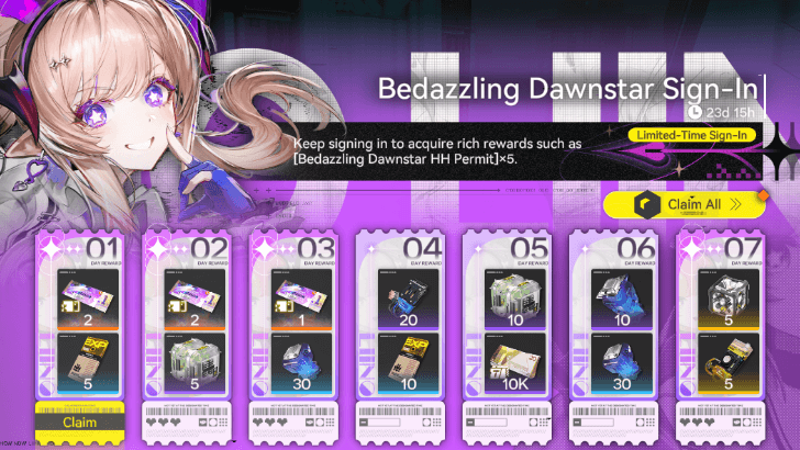 Bedazzling Dawnstar Sign-In