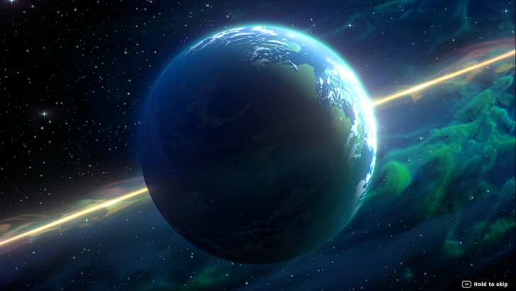echoes of mystralia planet from space