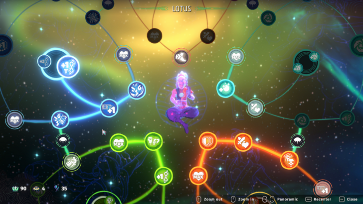 echoes of mystralia mazarim in his lotus
