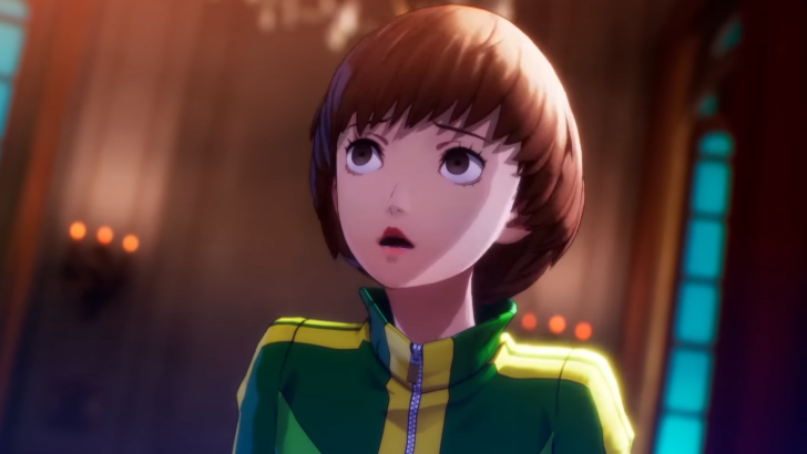 persona 4 revival chie scared