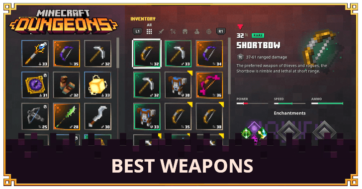 Best Weapons