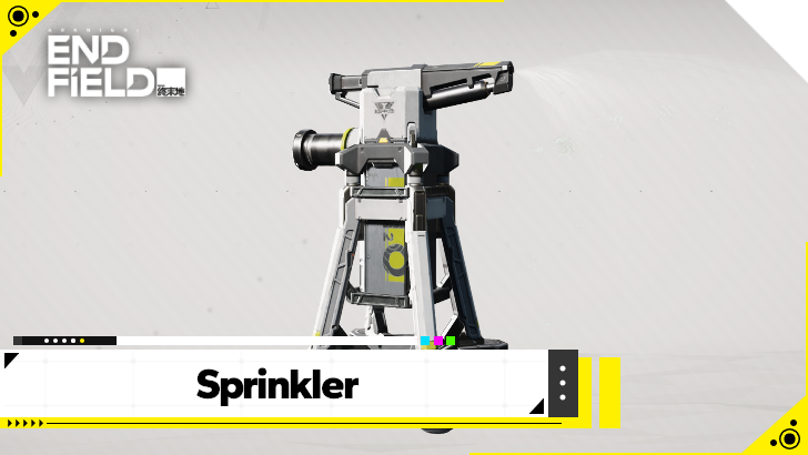 Arknights Endfield Sprinkler How to Use and Get