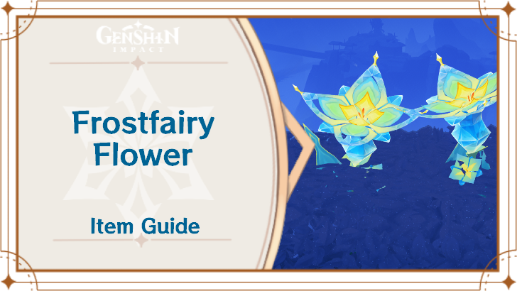 Genshin Impact - Frostfairy Flower Locations and How to Get