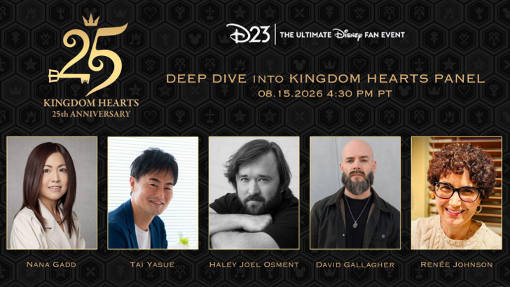 kingdom hearts d23 panel guests