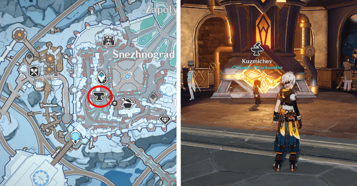 Genshin Impact - Kuzmichev Location
