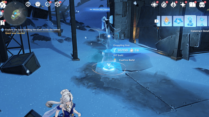 Build a Grappling Gun to Reach the Stash