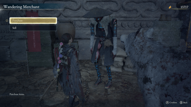 Wandering Merchant Buy and Sell