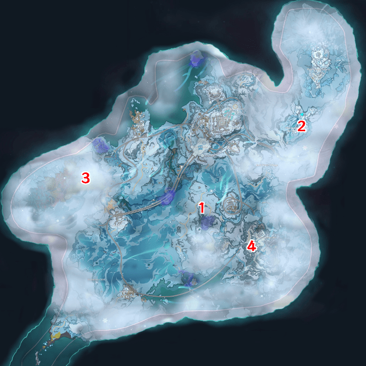 Snezhnaya 7.0 Shrine of Depths Locations
