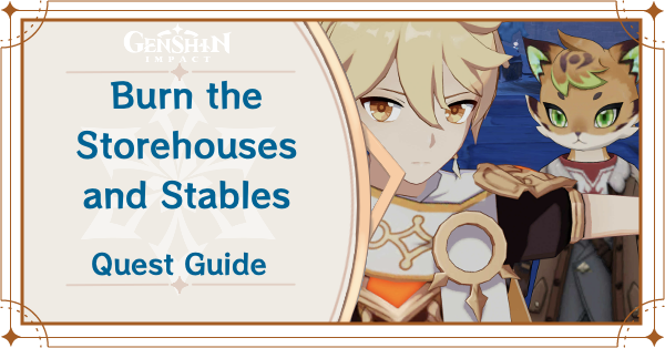 Burn the Storehouses and Stables Banner