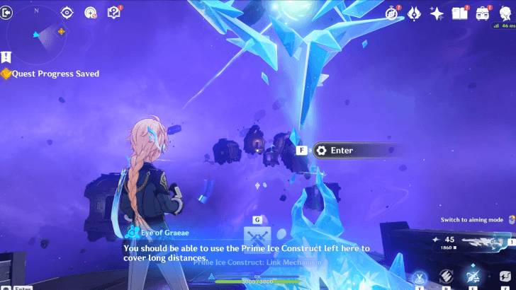 Use the Prime Ice Zipline to Move Forward