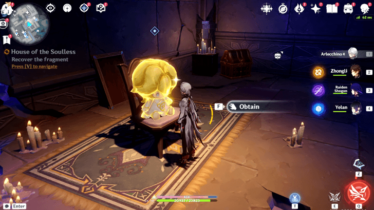 House of the Soulless Recover the fragment