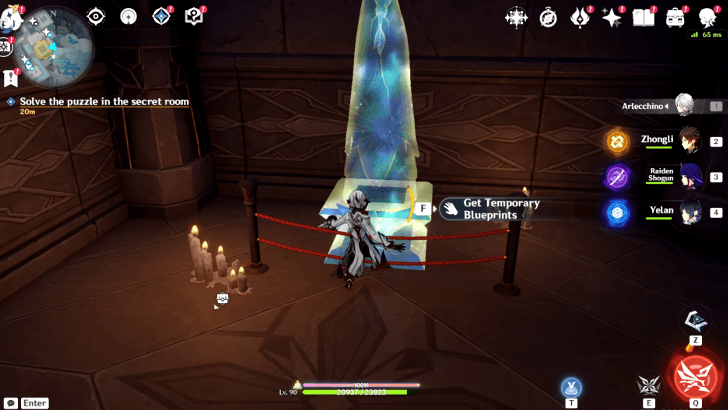 Temporary Sword Statue Blueprint