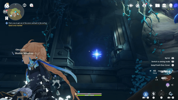 Freeze Mark in the first room