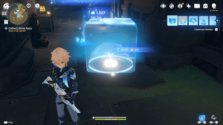 use a Cube to block the gate