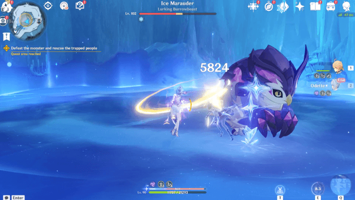 Defeat the Ice Marauder to Save the Citizens
