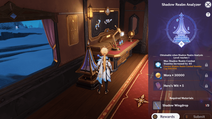 Offer to the Shadow Realm Analyzer