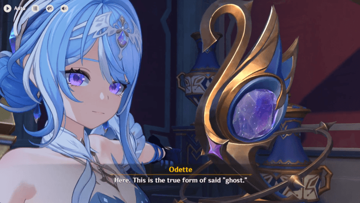 Genshin Impact - One Yet to Take a Bow - Talk to Odette