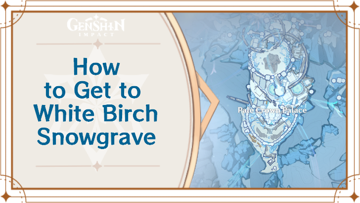 Genshin Impact - How to Get to White Birch Snowgrave