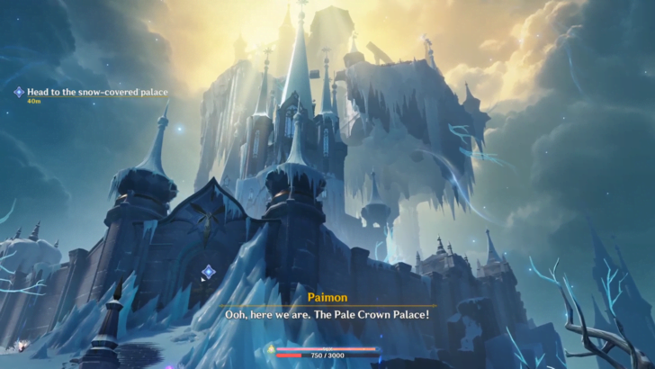 To Gaze Upon the Dreaming Pale Crown - Head to the Snow-Covered Palace