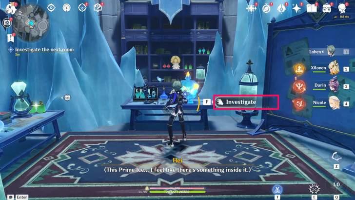 To Gaze Upon the Dreaming Pale Crown - Investigate the Next Room